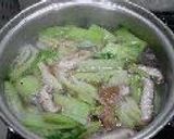 青梗菜のスープ作り方3写真