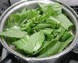 青梗菜のスープ作り方4写真