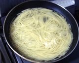 鯖のみりん干しdeパスタ作り方2写真