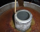 21㎝型シフォンケーキ(よもぎ)作り方14写真