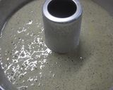 21㎝型シフォンケーキ(よもぎ)作り方11写真