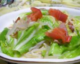 おかわりＯＫ☆春キャベツの田舎風パスタ作り方15写真