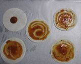 ☆餃子の皮で簡単クリスピーピザ☆作り方2写真