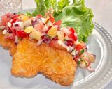刻み野菜ソースがけ〜♡!(アジフライ)作り方2写真