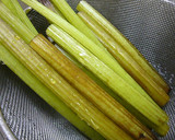 ふきと油揚げの煮物作り方1写真