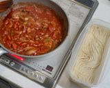 生パスタ風濃厚ナポリタン作り方4写真