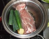 ゆで豚♪簡単レシピ豚肉ロース豚バラ肉で作り方3写真