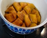 甘くておいしいかぼちゃの煮物作り方4写真