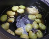 ほっこり炊き込み✿そら豆ごはん♫♬作り方3写真