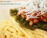 納豆とめかぶの和風冷製パスタ作り方4写真
