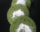 抹茶ロールケーキ作り方9写真