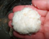 あら〜簡単！玄米粉+豆腐deドーナツ☆作り方3写真