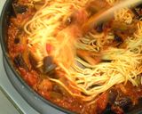 茄子とひき肉★トマトソースのリングイネ作り方6写真