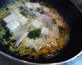 食べる直前にかけてね！あんかけ卵スープ飯作り方4写真