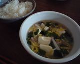 食べる直前にかけてね！あんかけ卵スープ飯作り方7写真