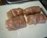 鶏のささみロール作り方4写真