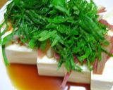 サッパリ☆薬味たっぷり冷奴～緑彩庭風～作り方5写真