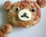 キャラ弁に✿リラックマ　ハンバーグ✿作り方4写真