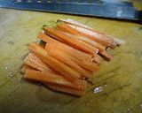 キャベツで巻き巻き　彩りサワー漬け作り方1写真