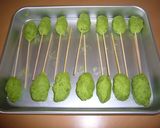創作串あげ 春のグリンピース作り方4写真