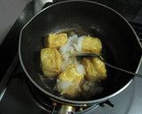おろしでさっぱり☆とろける揚げ出し豆腐作り方6写真