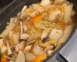 里芋大根しめじ白菜とササミの洋風梅煮作り方3写真