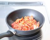 ご飯が進む【豚カクテキ】豚キムチ作り方2写真