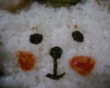 キャラ弁☆　完成♪大好評くまたん弁当作り方2写真