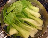 帆立とチンゲン菜★中華風炒め作り方2写真