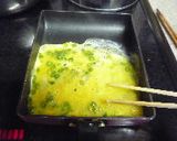 ミョウガタケの卵焼き作り方3写真