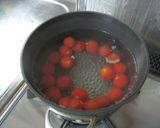 ミニトマトのサワー漬け・バジル風味作り方3写真