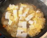 生姜香るキャベツと豆腐の卵とじ煮作り方15写真