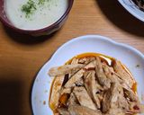 茹で鶏のピリ辛和え作り方3写真