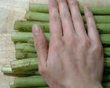 ふきと油揚げの煮物♪作り方1写真