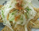 千切りじゃがいもの薄焼き ぶっかけポン作り方9写真