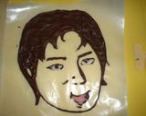 大量！誕生日おもしろ15人分　デコケーキ作り方4写真