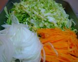 野菜とさつま揚げのバターポン酢作り方1写真