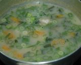 かぼちゃとわかめのお味噌汁作り方3写真