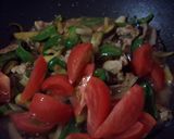 夏野菜de☆スタミナ丼☆　焼肉のタレで～作り方4写真