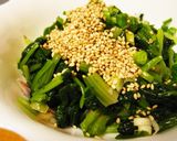めんつゆでもう一品✿ごま風味おひたし作り方2写真