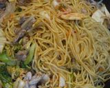 めんつゆｄｅやさしい味のキムチ焼きそば♪作り方4写真