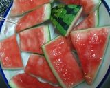 スイカは皮までおいしく☆作り方1写真