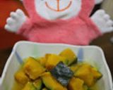 昆布だしカボチャの味噌煮作り方4写真
