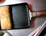 納豆マヨネーズのたまご焼き作り方7写真
