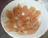 ３分料理♡ささみの霜降り作り方1写真