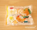 ミキサーdeヨーグルトマンゴーアイス♪作り方1写真