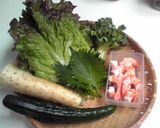 野菜たっぷりな生春巻き♧作り方1写真