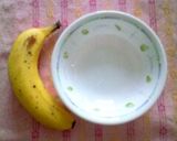 豪華☆バナナﾌﾙｰﾂきなこヨーグルト作り方1写真