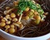 なめこおろしそば作り方4写真
