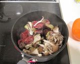 キムチが合う☆甘辛茄子牛丼作り方3写真